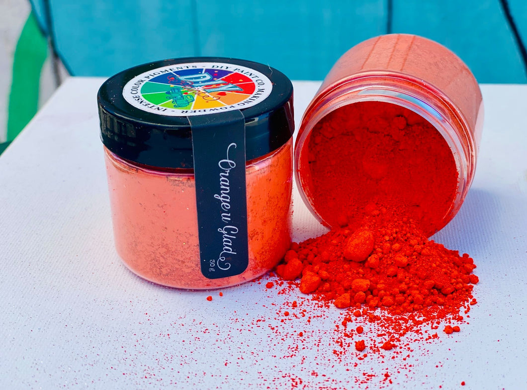 Orange U Glad | DIY Making Powder