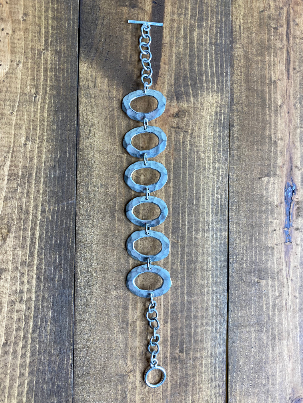Mexican Hammered Silver Bracelets