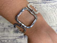 Load image into Gallery viewer, Mexican Hammered Silver Bracelets
